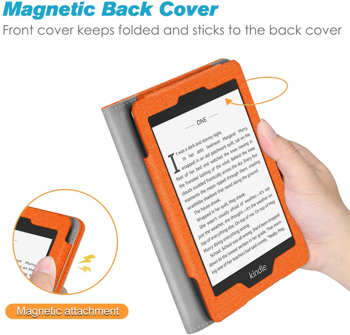 Compatível com Kindle Paperwhite 2018 10th Generation e Paperwhite