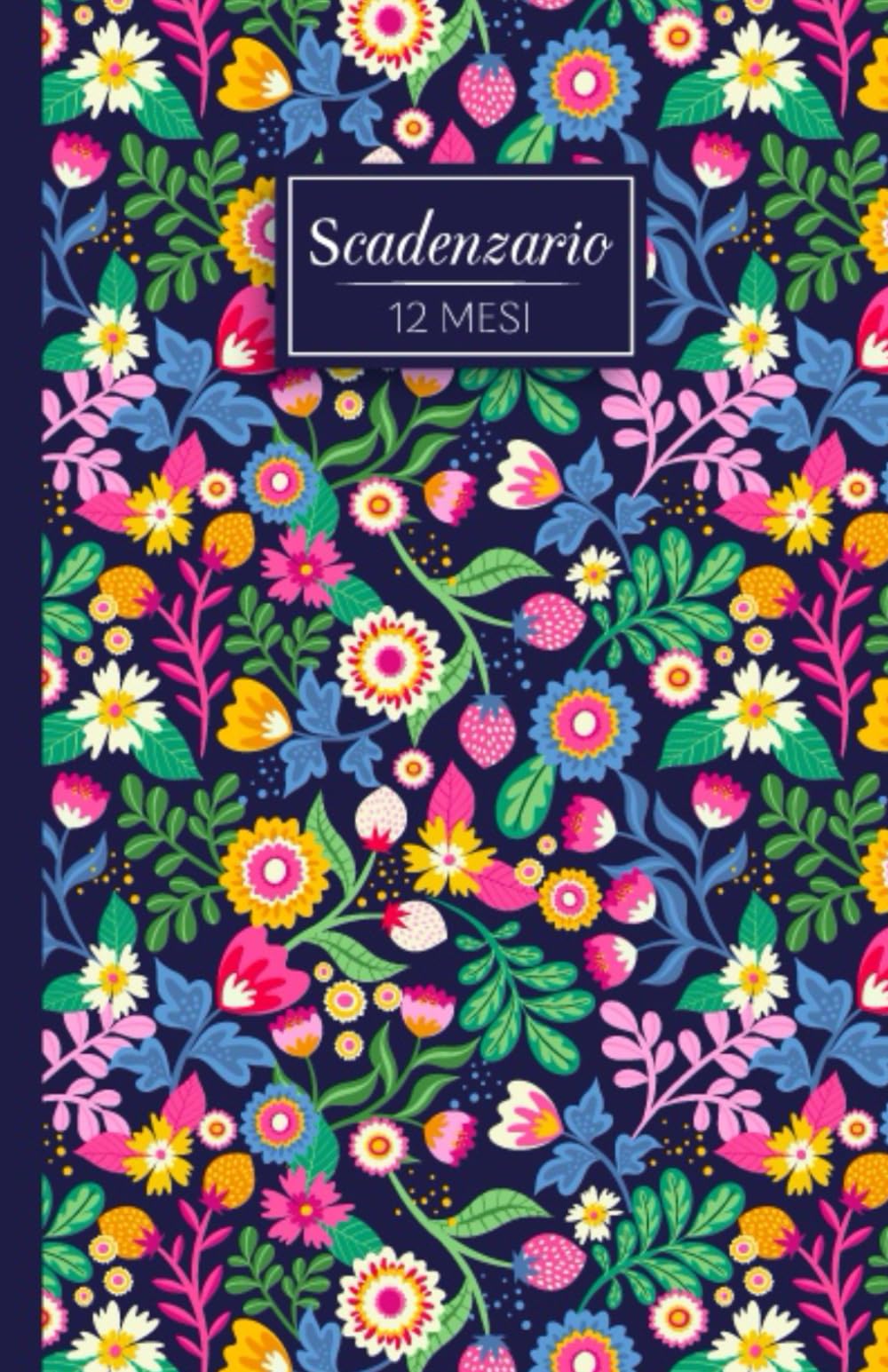 Scadenzario Mensile A5 - 17x24 Cm, 4 Pagine Per Mese, Spillato, Con Alette Di Ricerca - Foto 9