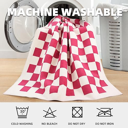 Miniatura 6 de TRUEDAYS Alfombras de 5 x 7 pies lavables a máquina con parte trasera antideslizante para sala de estar y dormitorio, alfombra de área grande a