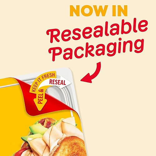 Miniatura 7 de Oscar Mayer Deli Fresh Pechuga de Pavo Asada al Horno, Paquete Familiar de 16 oz