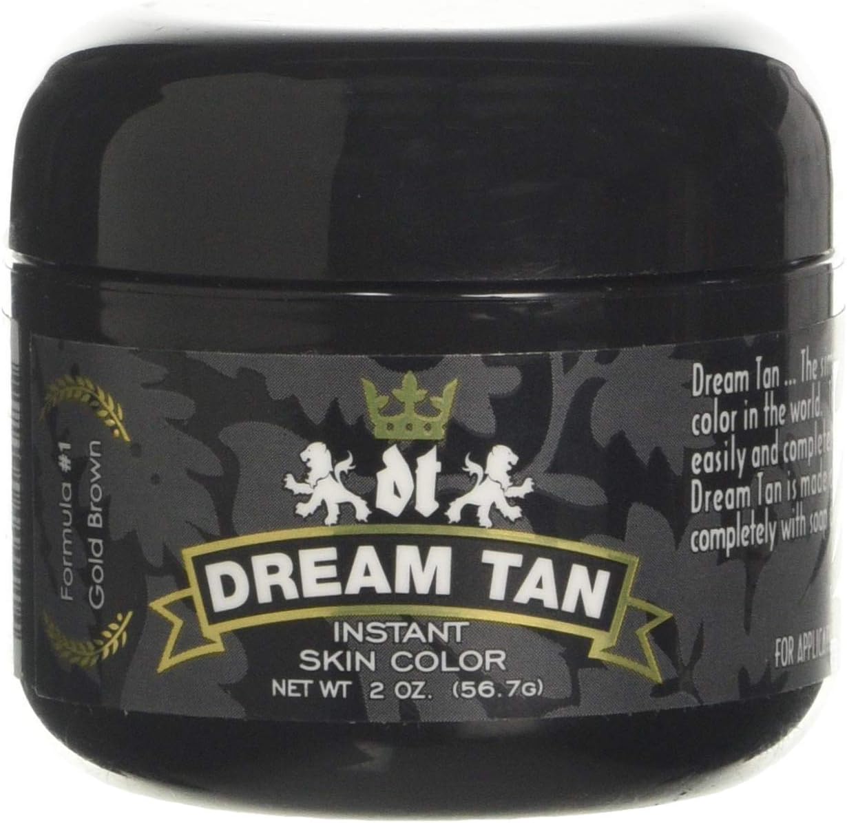 Dream Tan Instant Skin Color Formula #1 Gold/Brown, 1 Units