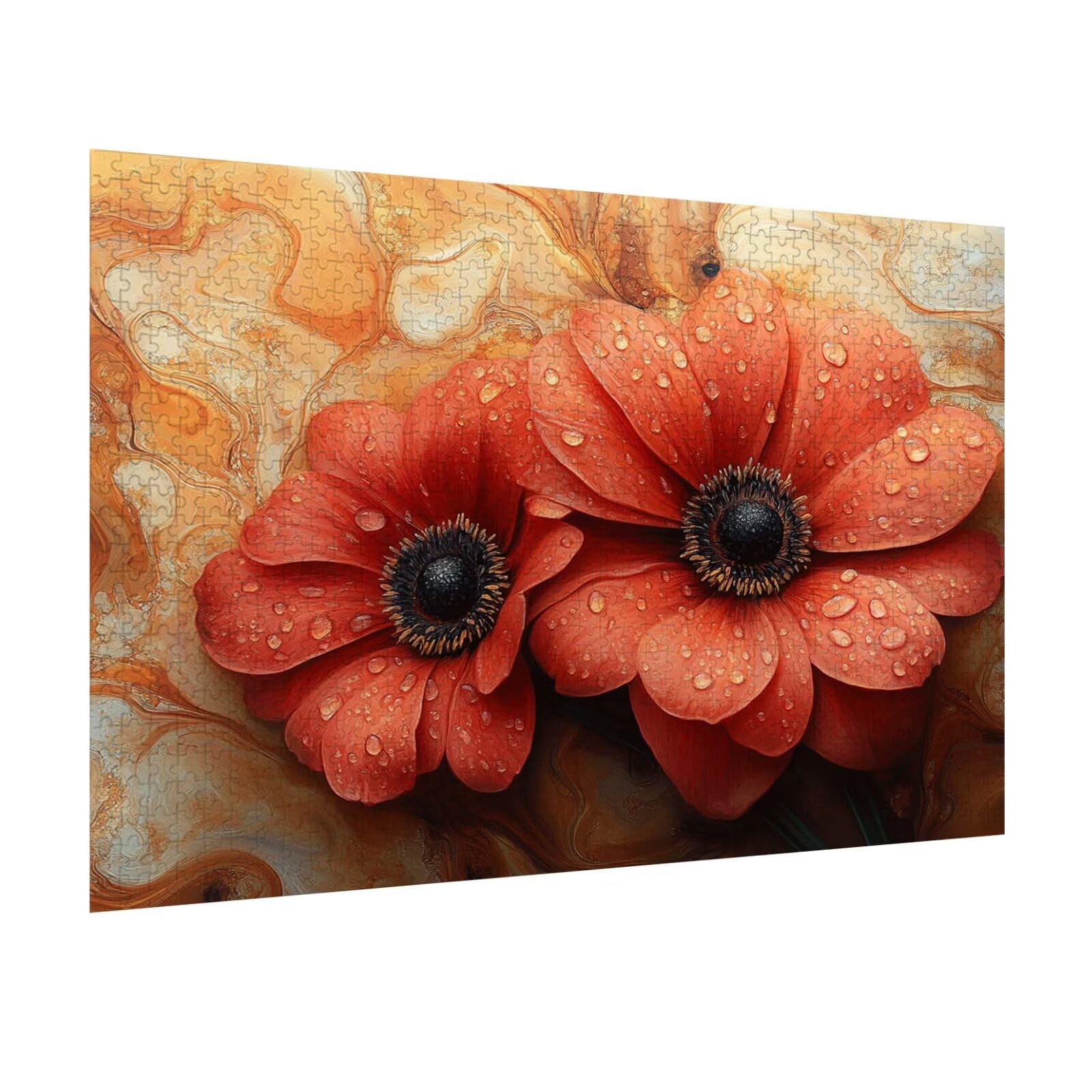 Puzzle 6000 elementów kwiat wyzwanie klasyczne puzzle, n-318