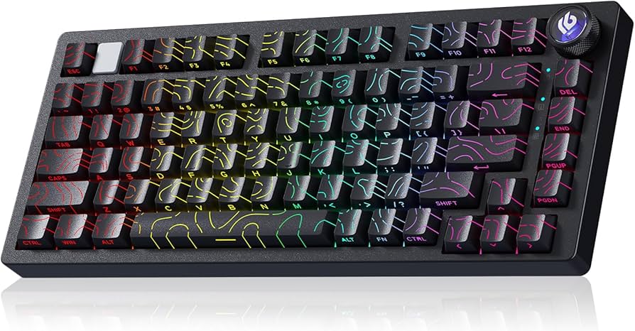 Leobog Hi75C PRO メカニカルキーボード Amazon.com: LEOBOG HI75C Pro Mechanical Wireless Keyboard