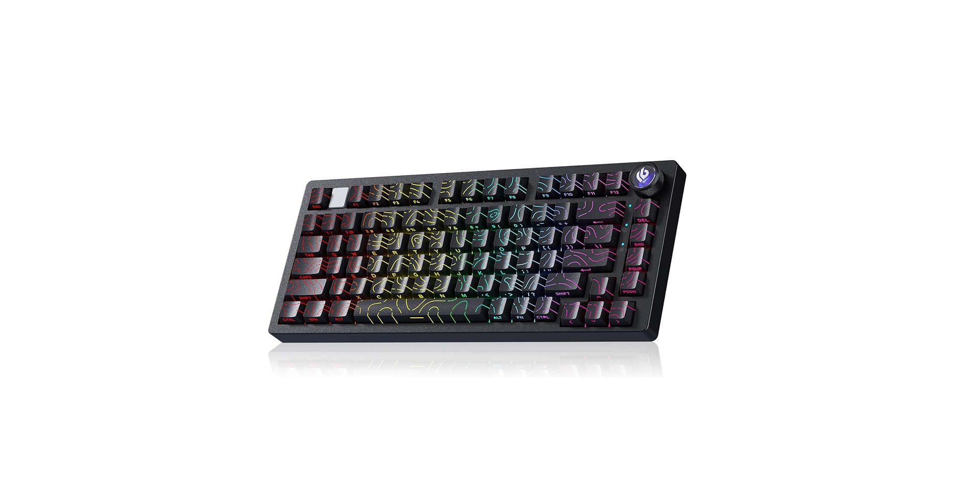 Leobog Hi75C PRO メカニカルキーボード Amazon.com: LEOBOG HI75C Pro Mechanical Wireless Keyboard