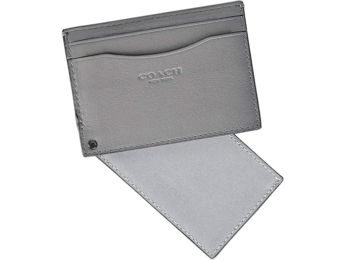 coach swivel card case