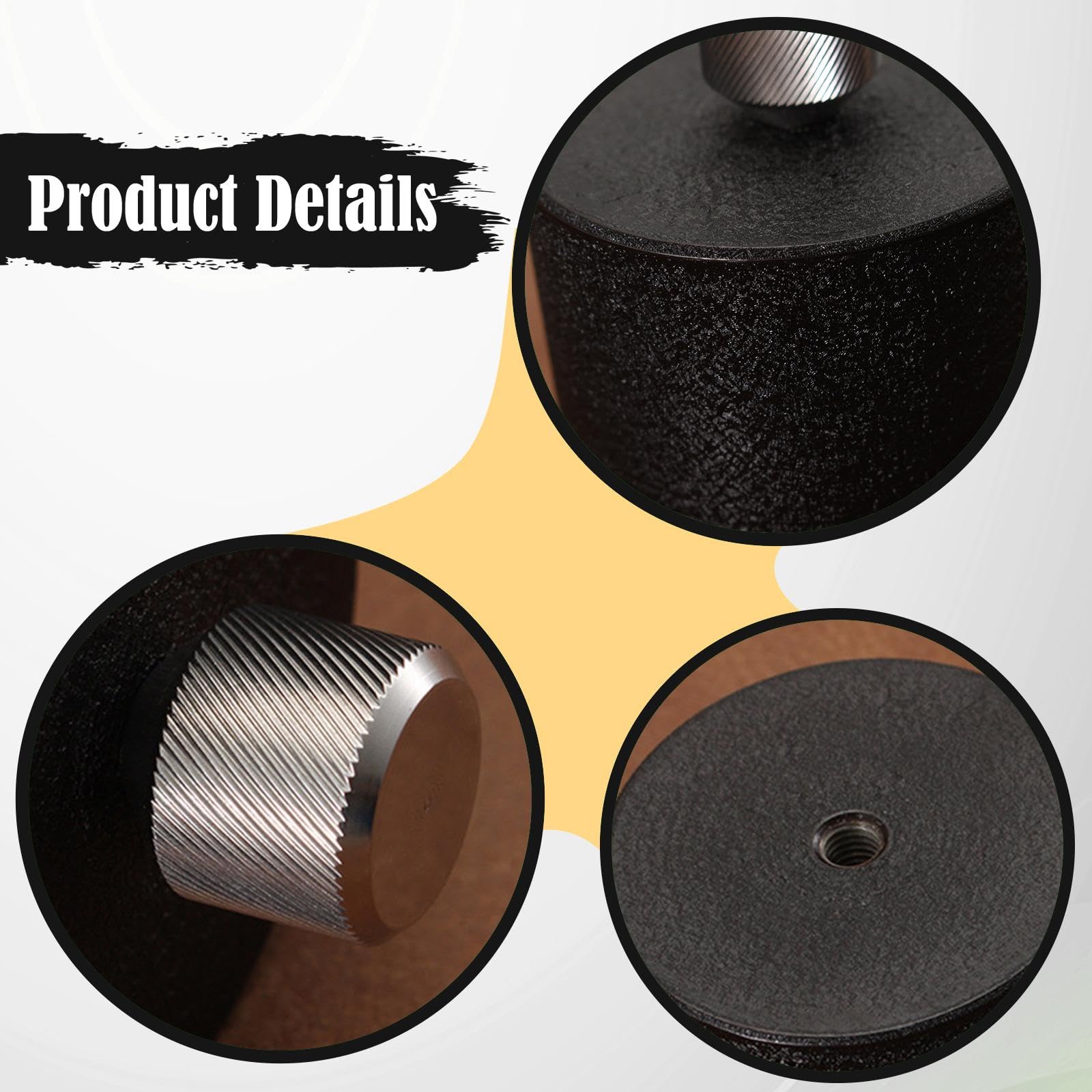 Attrezzo a Pressione Manuale, 1,65 Kg, Strumento Professionale per La Lavorazione Della Pelle Da 8,5 Cm per Officina, Casa, Laboratorio Artigianale