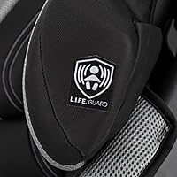 Vista 7 de Evenflo Chase LX - Asiento elevador con arnés para automóvil (color gris Jameson)