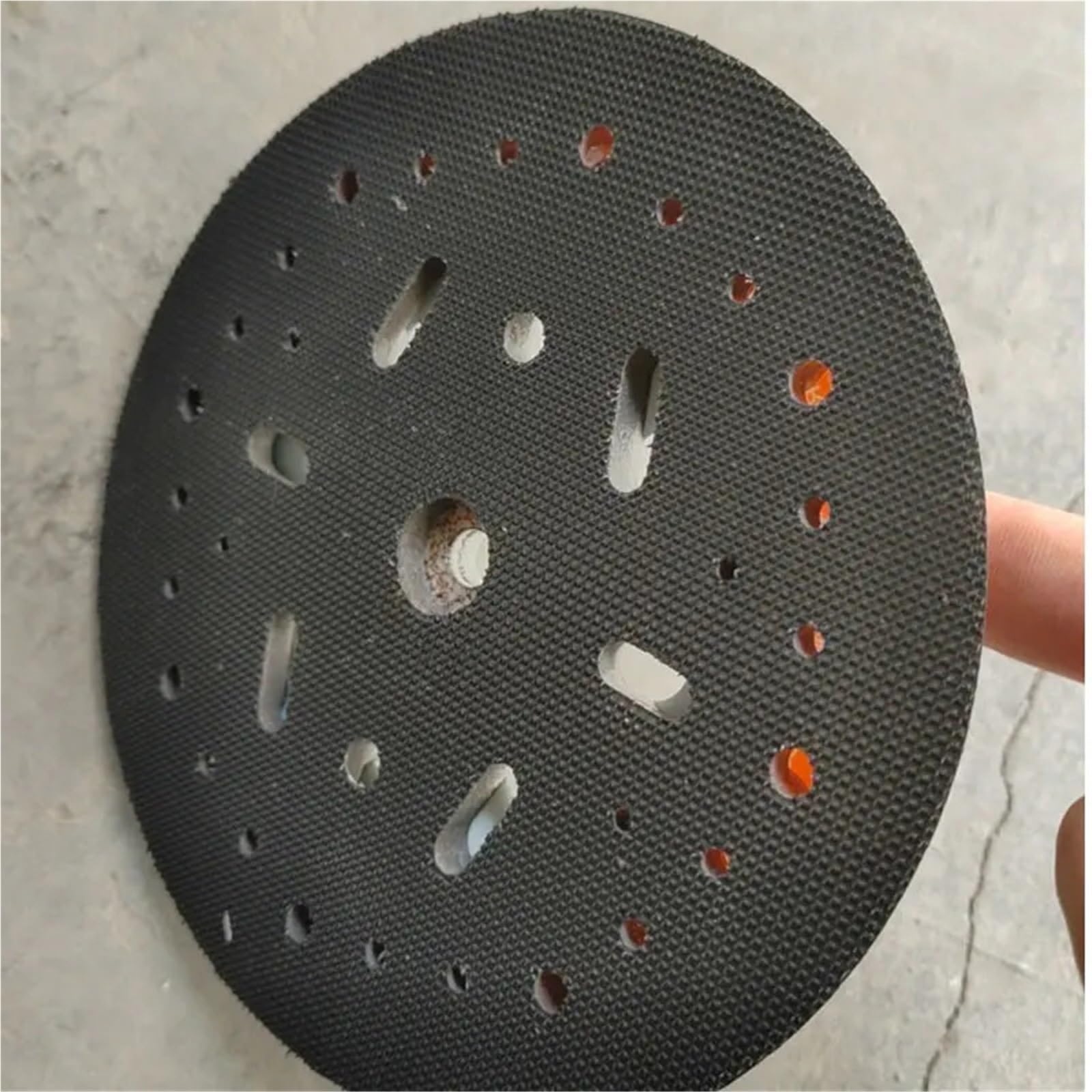 5" 125 Mm/6" 150 Mm Polierpad, Professionell, 13000 U/min, Klettverschluss, Doppelwirkung, Polierscheibe Mit Zufälliger Laufbahn(150mm)
