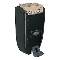 Vista 4 de Kimberly-Clark Professional Sani-Tuff Push Soap Dispenser (92013), 10.8” x 7.0” x 17.8”, 3.5 or 8 Liter Soap Refills, Smoke / Black, 1 / Case
