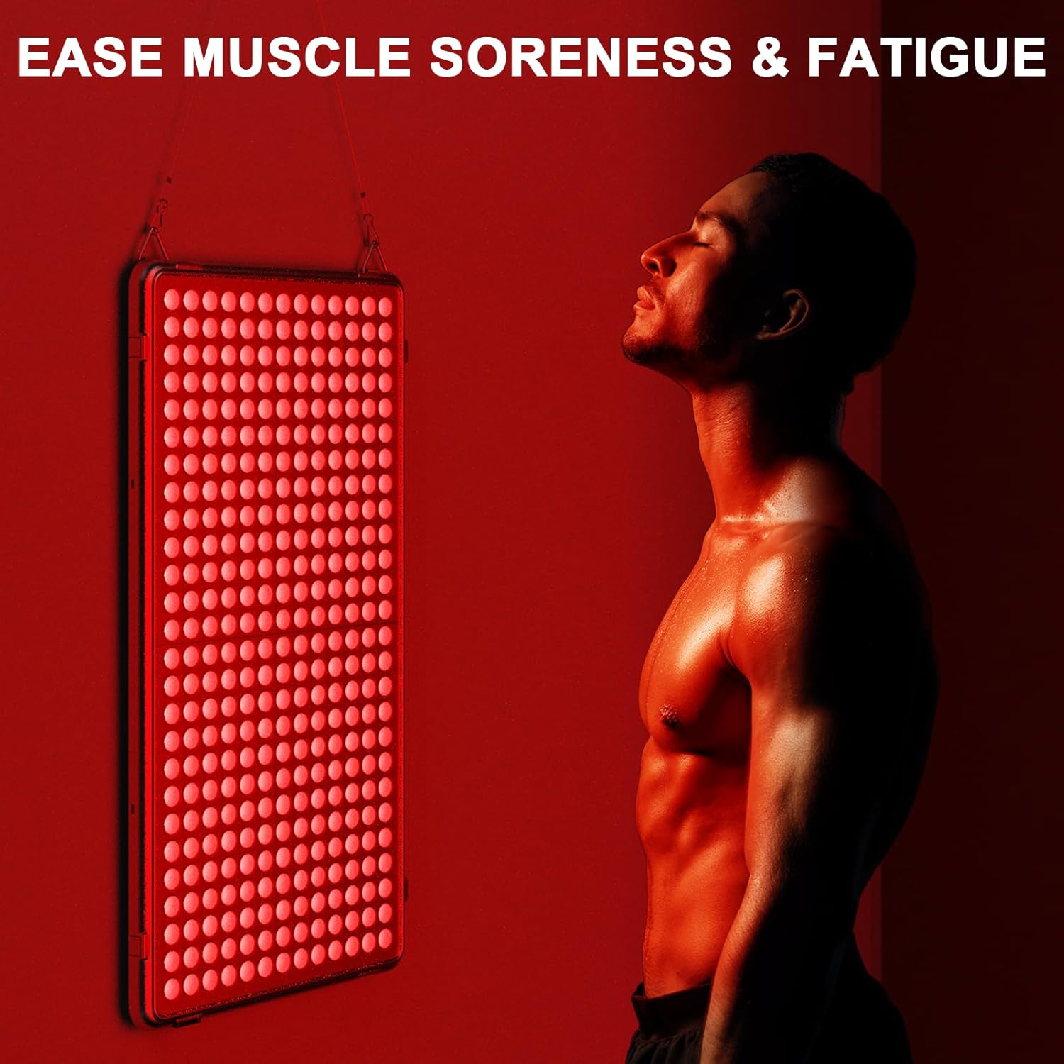 Red Light Devices for Face Full Body Red Light Lamp High Power Infrared Light Panel for Skin Health 660nm