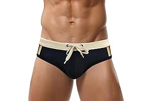 Men's Denim Speedo Swim Briefs: Classic Comfort and Bold Style