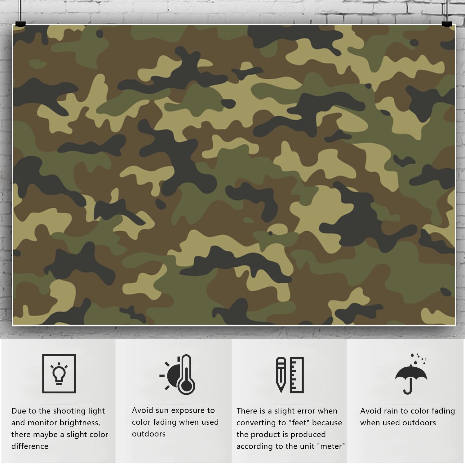 Baocicco Army Soldier Backdrop 5x4ft Welcome Soldiers Photography Background Three - View #8