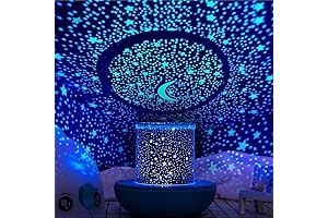 Seabed Starry Sky Rotating LED Star Projector for Kids and Adults