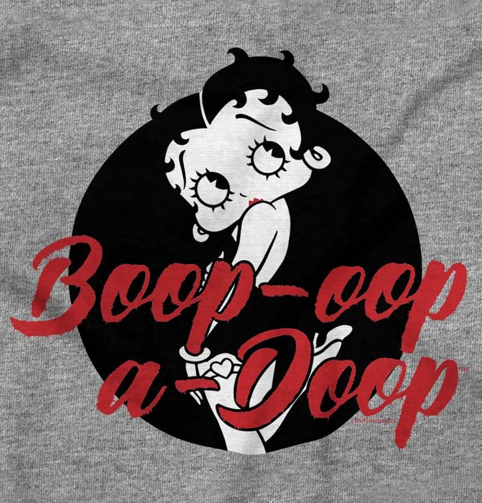 トップス 00s buffalobobos damage long sleeve oops Betty Boop Oops I almost cared! 2007 Layered Long Sleeve and