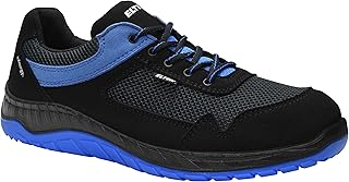 ELTEN Sicherheitsschuhe Lonny Blue Low ESD S1, Damen und Herren, Textil, Stahlkappe, leicht, sportlich