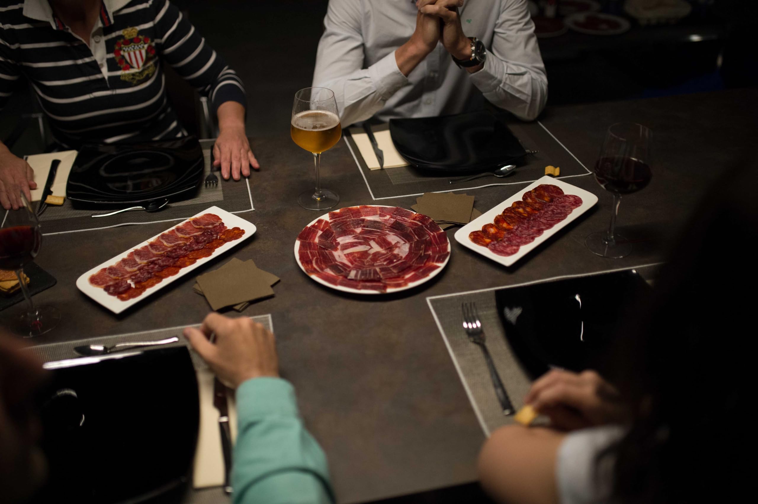BELLOTERRA | Morcón de Gland (Bellota) Ibérique | Demi-pièce 500-600 g sous vide | Affinage traditionnel 4-5 mois | Charcuterie gourmet sélecte | Saveur intense et authentique