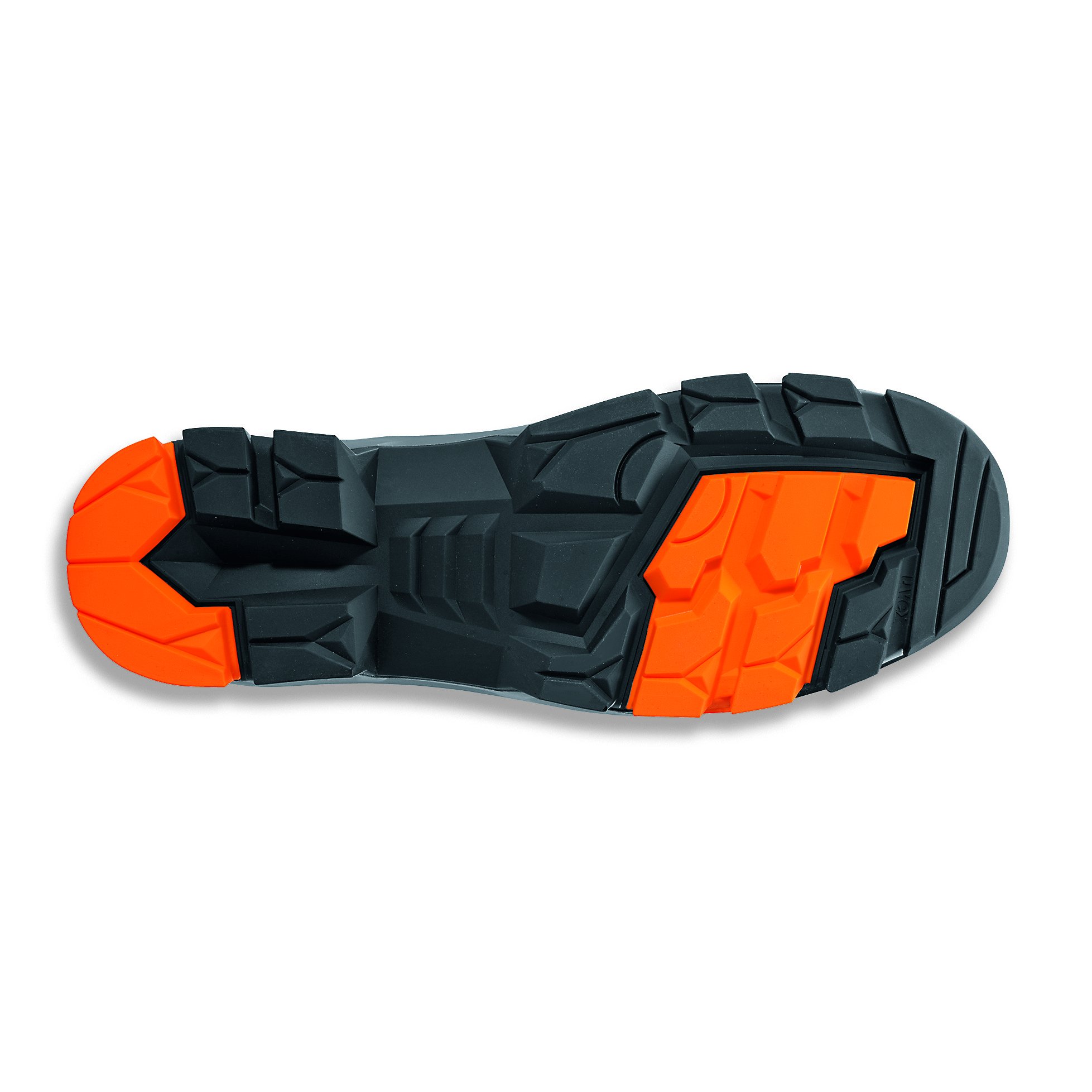 Uvex Sicherheitsschuhe S3 - Unisex Arbeitsschuhe Mit Rutschfester Sohle (Größe 35, Schwarz/Orange)
