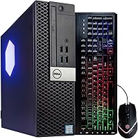 Vista 12 de Dell Optiplex 3060 - Computadora de escritorio Intel i5-8500 (3.2) 8 GB DDR4 RAM 1 TB SSD de estado sólido Windows 11 Professional PC