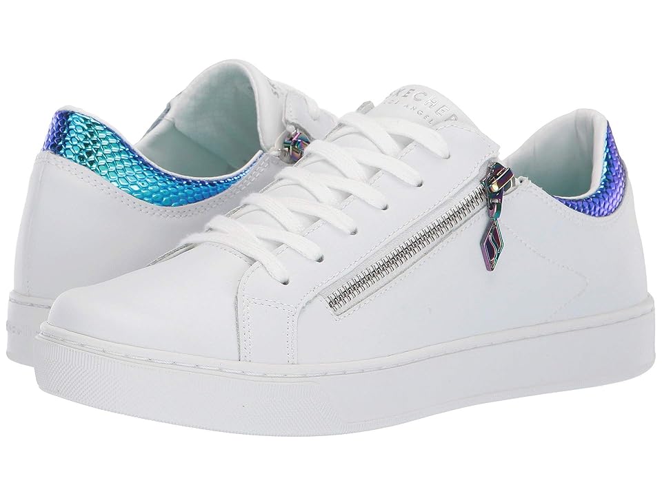 

SKECHERS Street Prima - Zip Siders (White) Women's Shoes