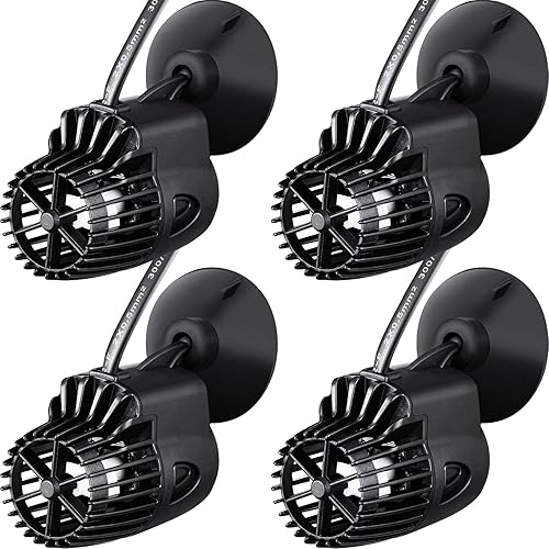 Zhengmy 2 unidades de bomba de circulación de acuario de 800 Gph con base de succión magnética, fabricante de ondas giratorias de 360 grados,