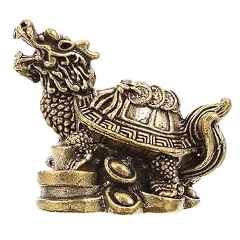 Amazon｜OATIPHO 竜亀の飾り 装飾品 龍亀の像 富の繁栄の彫刻