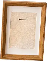 Expositor de Medalhas em Madeira para Mesa, Caixa Versátil para Colecionadores, Porta-Retratos para Pins, Insígnias, Futebol Americano, Ginástica e, Style a