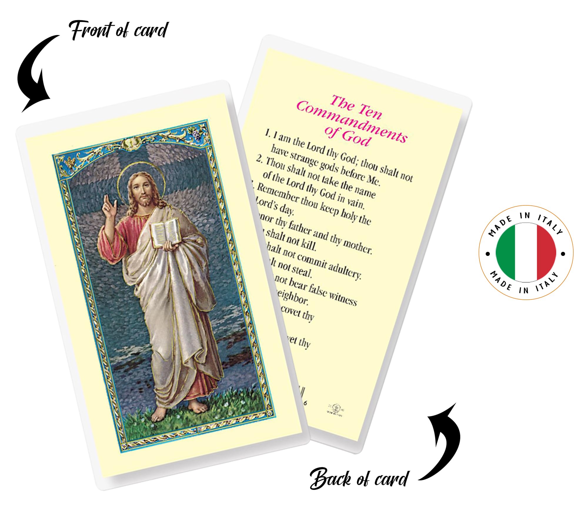 Ten 10 Commandments Catholic Printable Ten Commandments Printable