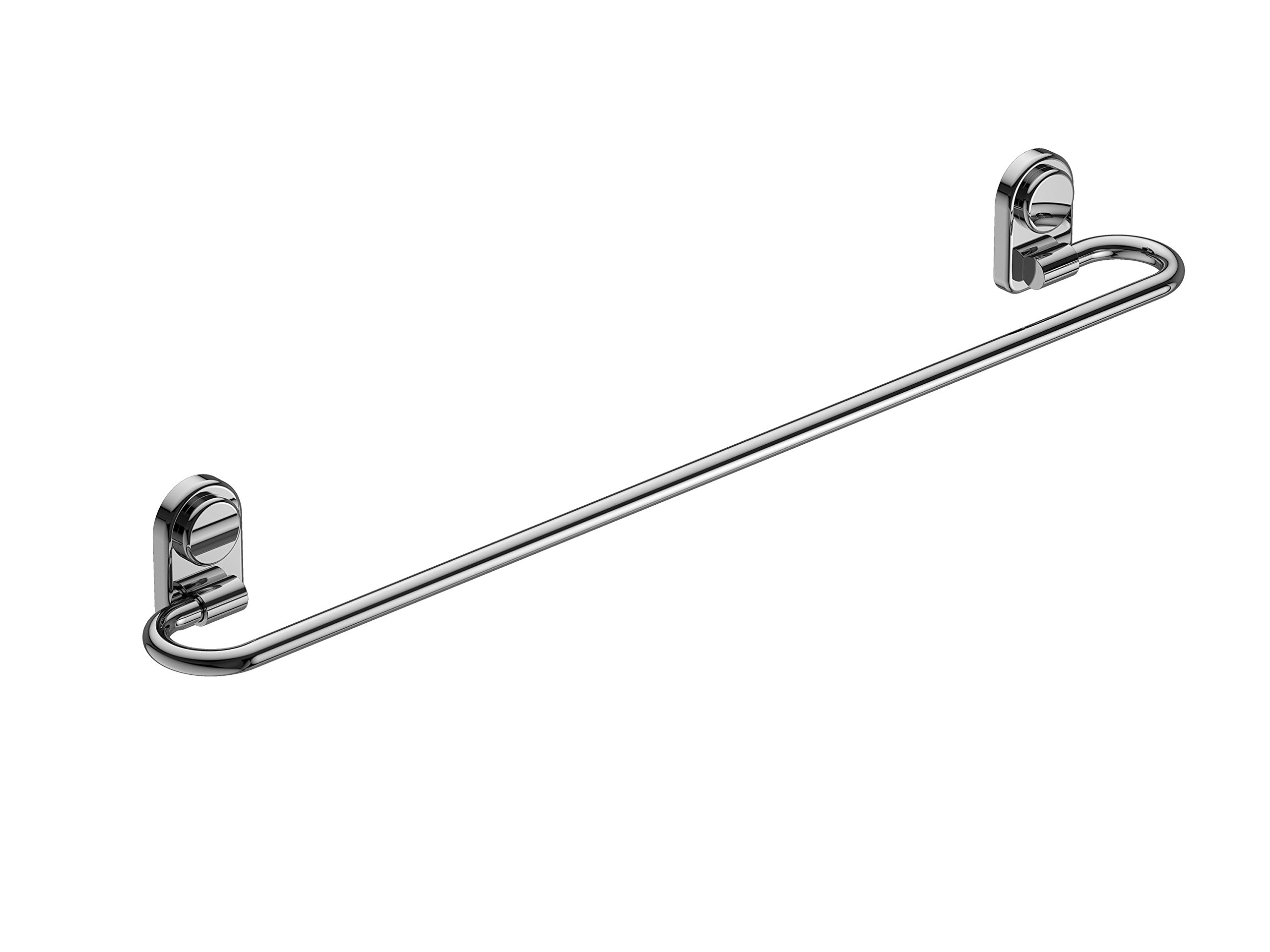 Amity Cute Bathroom Accessories Set (Pack of 5, Robe Hook, Soap Dish, Tumbler Holder, Napkin Ring, Towel Rod), Wall Mounted, 304 Grade Stainless Steel with Chrome Finish 4