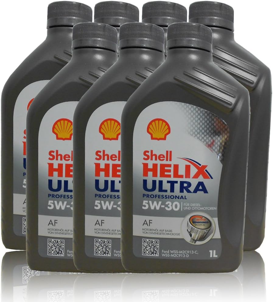 Amazon.fr : Shell Helix Ultra Professional AF 5W-30 7x 1 litre
