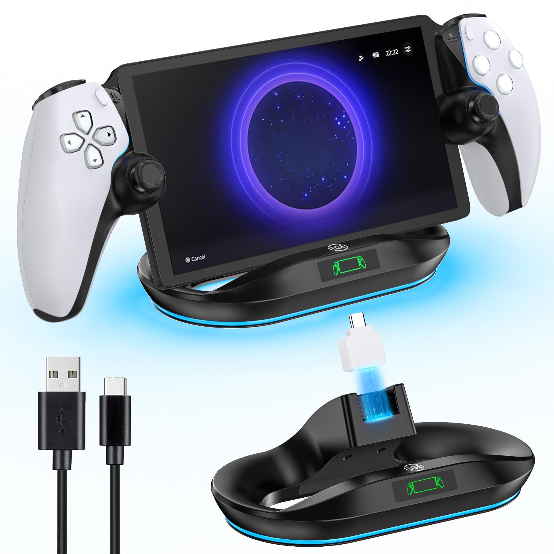 PlayStation Portal おまけ充電スタンド付き Amazon.co.jp: PS Portal 用充電スタンド PS5 Portal リモート