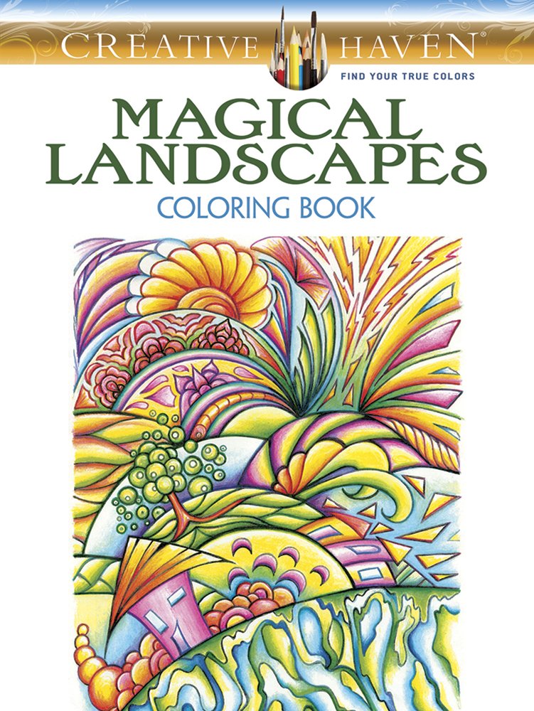 Creative Haven Magical Landscapes Coloring Book: Relaxing Illustrations for Adult Colorists (Adult Coloring Books: Art & Design)