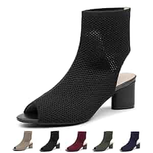 ショートブーツ・ブーティ Strategia FW24 SPECTRA HEELED ANKLE BOOT (A5801 TALCONERO) Strategia 'spectra' Black Ankle Boots In Leather Woman