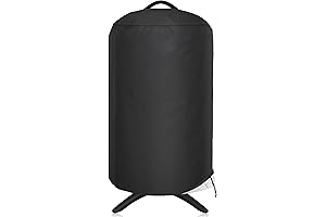 NEXCOVER Round Grill Cover -19.5” Dia for George Foreman & Other Round...