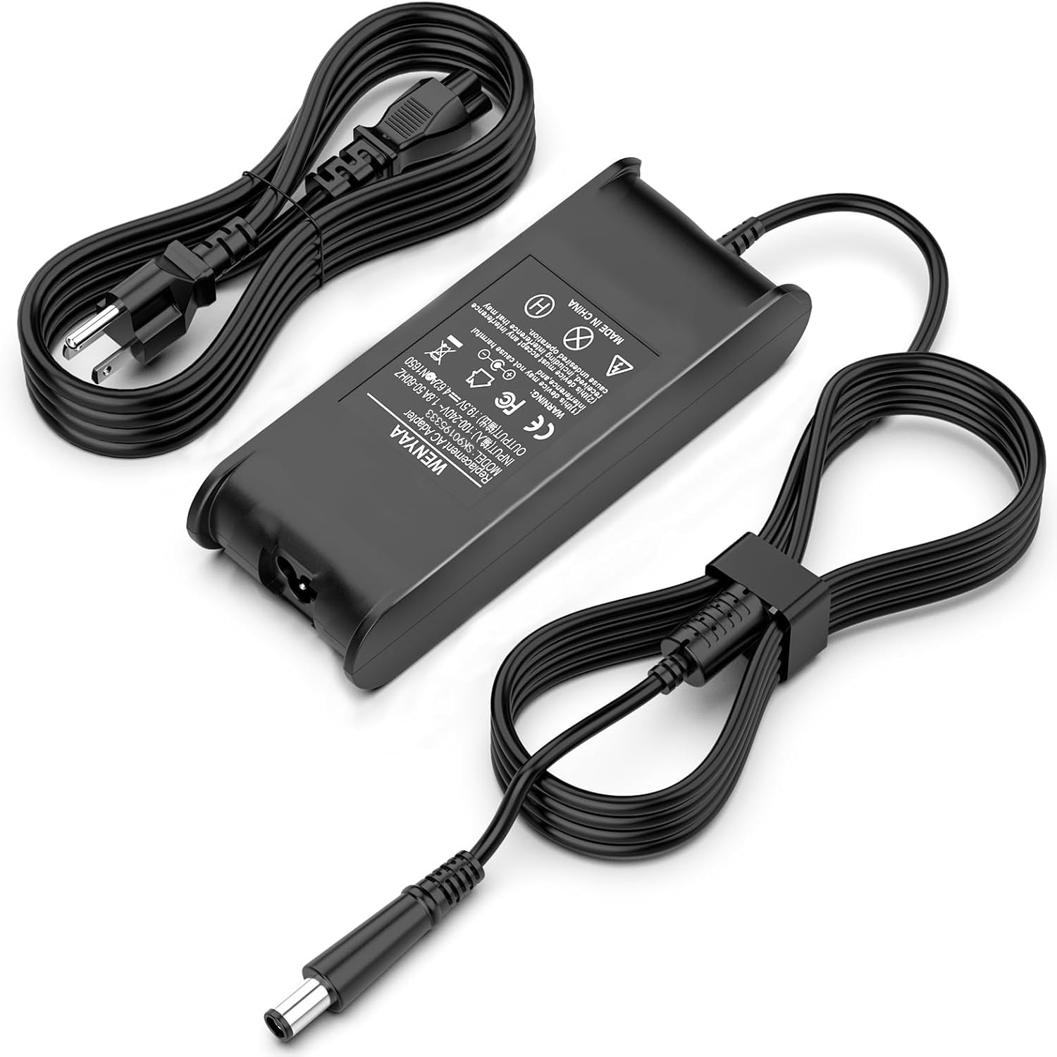90W 65W Laptop Charger Compatible with Dell Latitude E6440 E6430 E6420 E6230 E6320 E6220 E6330 E6500 E6510 E6530 E6540 E7240 E7250 E7440 E7450 5480 5580 7390 7280 7480 7.4mm Tip Power Cord