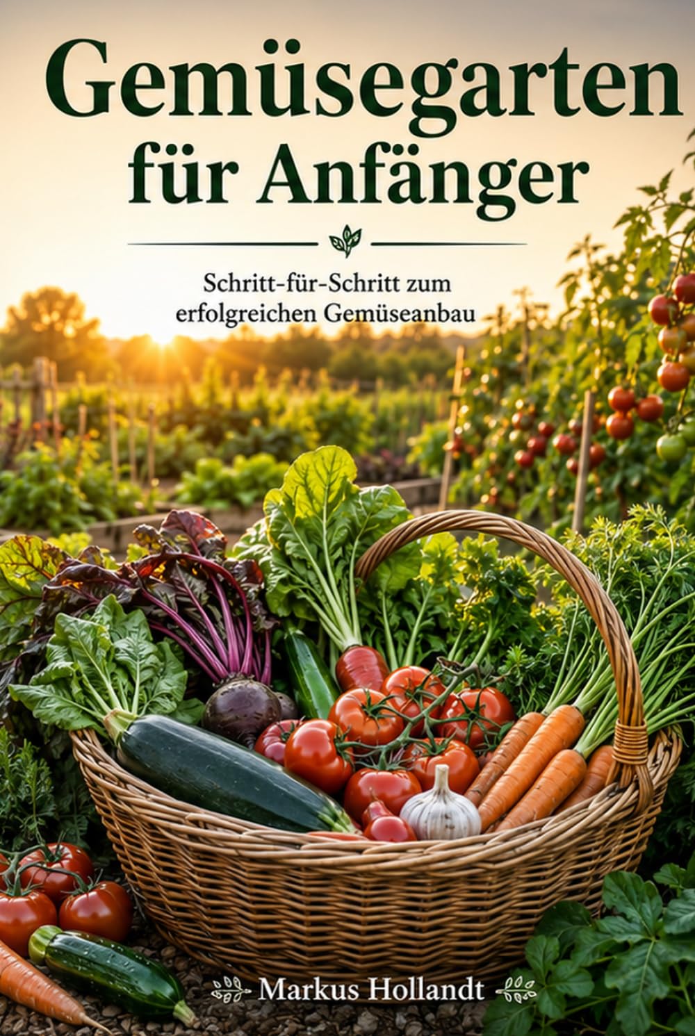 Gemüsegarten für Anfänger: Schritt-für-Schritt zum erfolgreichen Gemüseanbau – Vorziehen, Beetplanung, Mischkultur, Erntekalender und praktische Gartenplanung