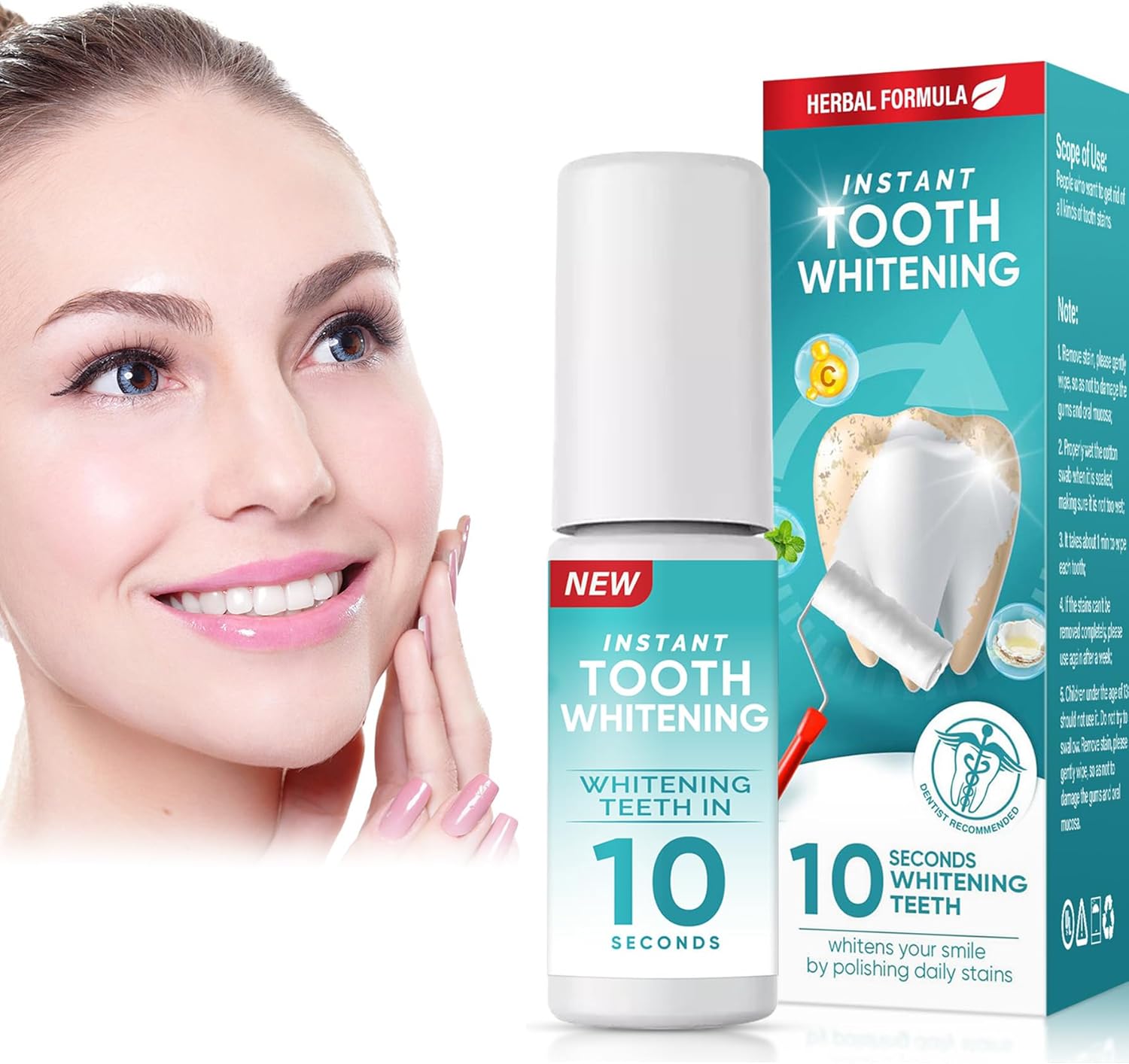 Tooth Paint, Teeth Whitening Paint for Removing Tooth