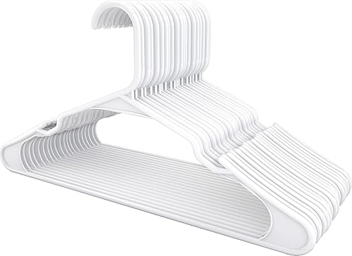 Miniatura 6 de Utopia Home Clothes Hangers 30 Pack - Plastic Hangers Space Saving - Durable Coat Hanger with Shoulder Grooves (White)