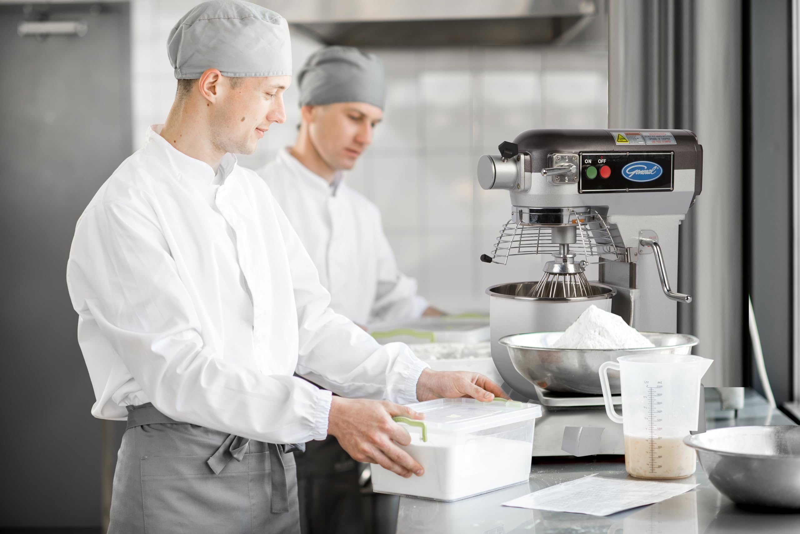 General Free-Standing All-Purpose Mixer with 10-Quart Stainless-Steel Bowl