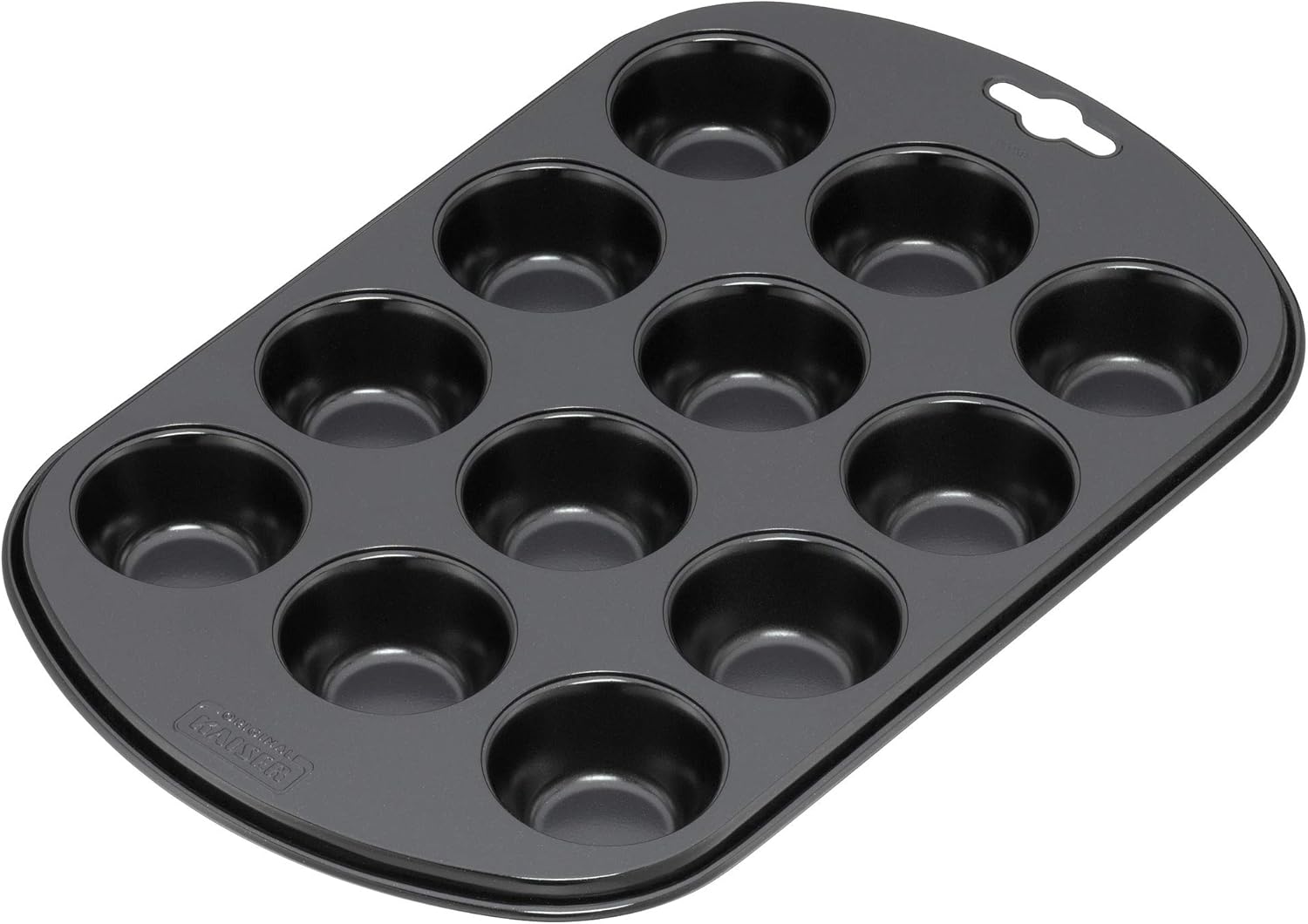 Kaiser Classic Shape Set of 4, Springform Cake Tin with Tubular Base Ø26 cm Loaf Tin 30 cm Non Stick Bakeware Tray 12-Cup Muffin Cake Size 7 cm Made in Germany