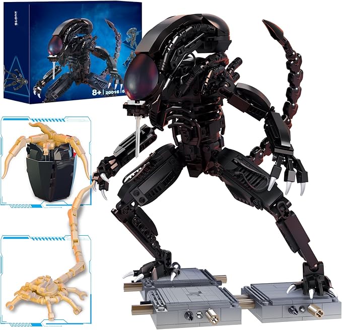 Rumors of a New Alien Game and Sigourney Weaver's Participation 7 71Ngotq8NML. AC SX679 Xenomorph Action Figure Toy Building Set Compatible with Lego for Adults,Cool Scary Toys Gifts for Boys and Girls 8-14 Years Up 687 pcs
