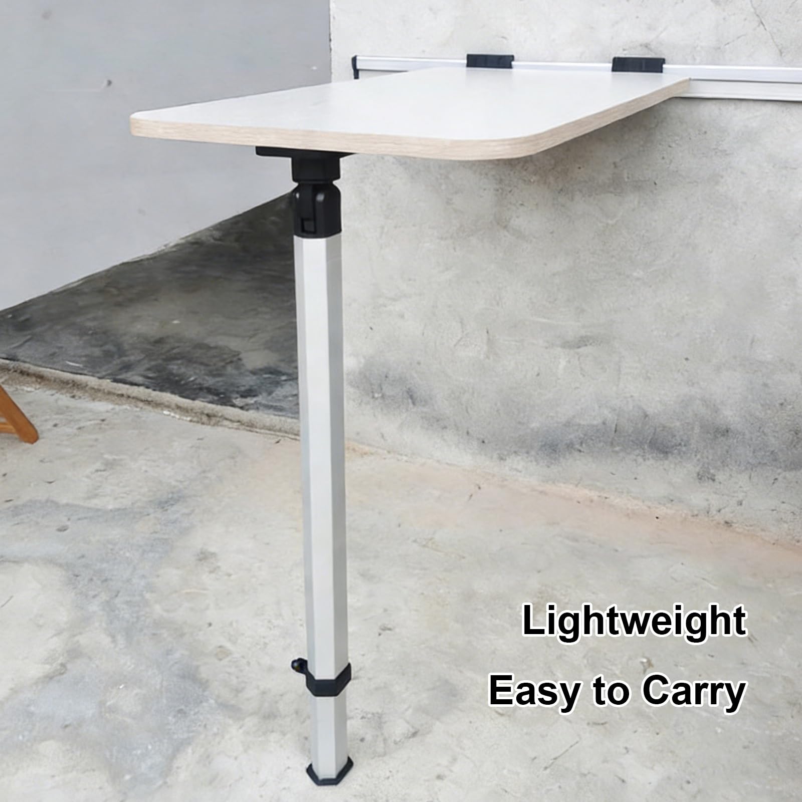Regulowane Nogi Stołu Do Kampera, Składana Noga Stołu Ze Stopu Aluminium, Nogi Stołu Do Kampera Łodzi, Na Zewnątrz, Na Pomost I Pokład, W Zestawie Śruby Montażowe(78cm/31in)