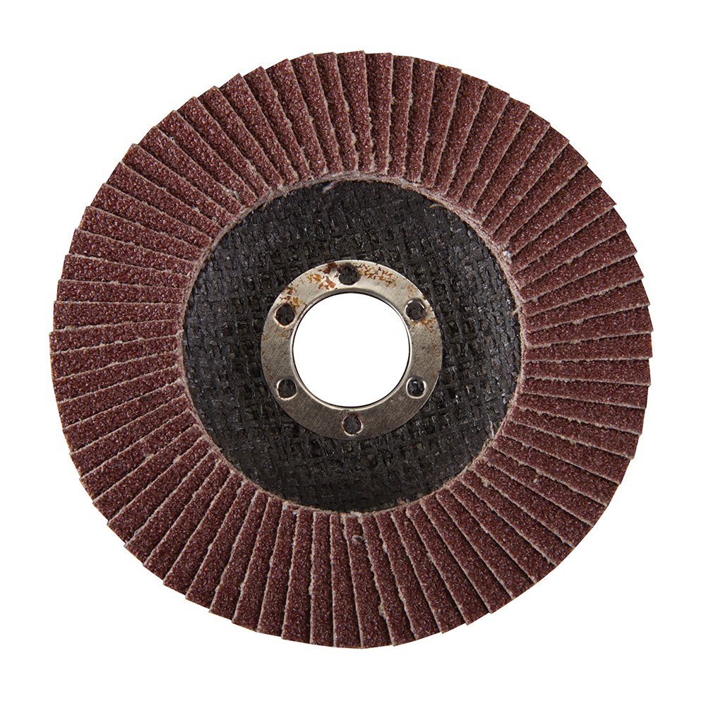 Silverline 793761 Aluminium Oxide Flap Disc 115 mm 60 Grit