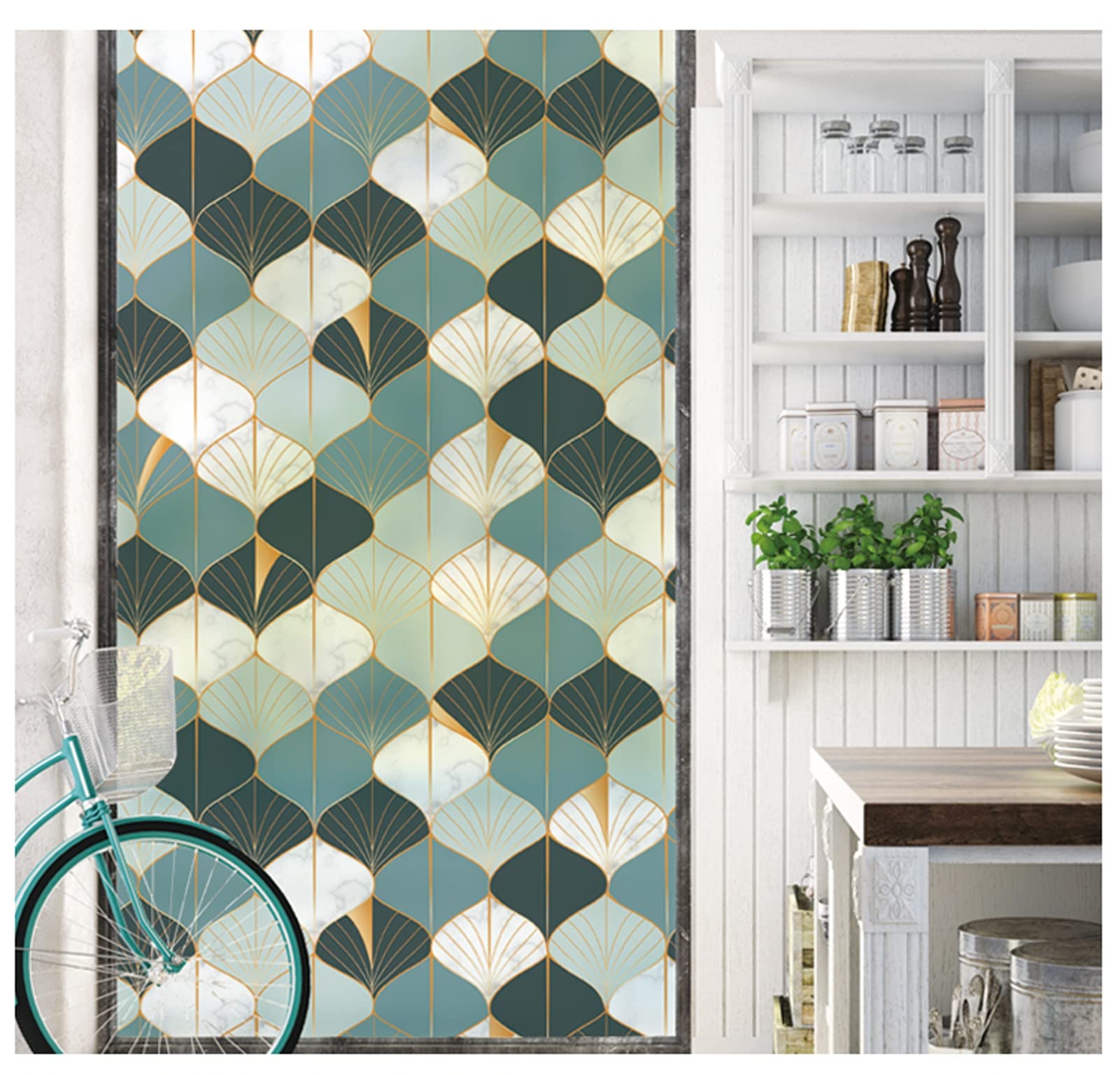 Pellicola Smerigliata Per Vetri Siunwdiy - Privacy, Anti-UV, Controllo Calore, Facile Da Applicare, Per Bagno, Cucina, Camera (60x300 Cm)