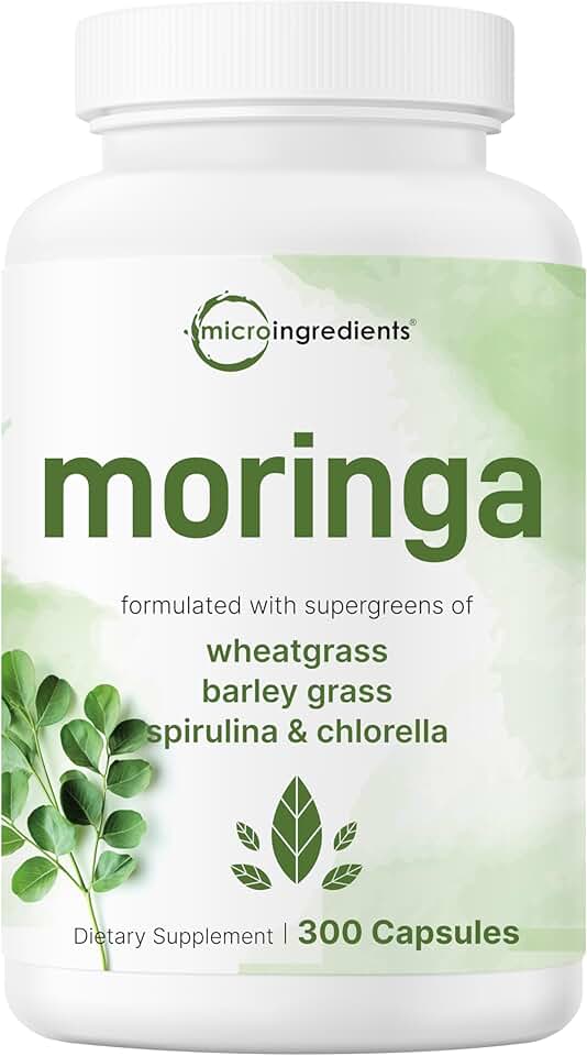Different forms of Moringa products