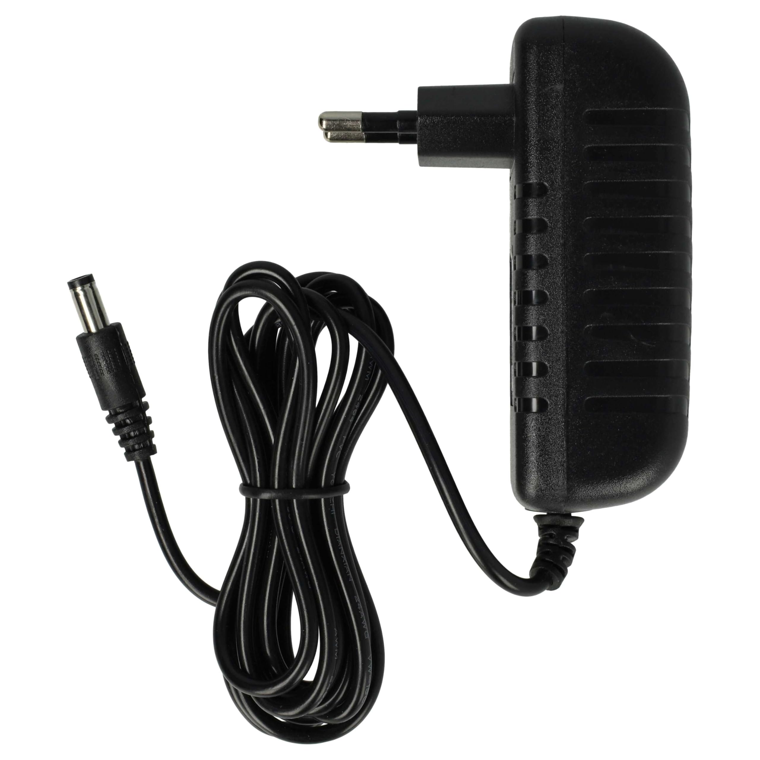 VHBW - Alimentatore Caricabatterie Compatibile Con Bosch Move 2in1 Bbhmove2 04 Bbhmove3 01 Bbhmove3 03 Bbhmove4 03 Aspirapolvere Portatile 139cm 4062692107234