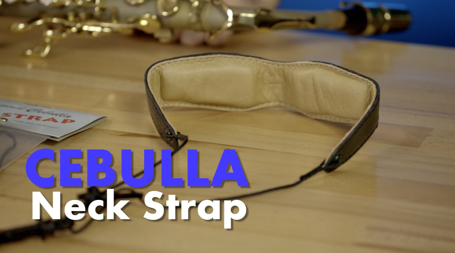 Watch Cebulla Saxophone Neck Strap on Amazon Live