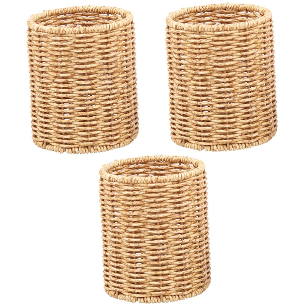 3 Portalápices De Tela Para Escritorio, Contenedor Para Guardar Bolígrafos, Porta Lápices De Escritorio, Porta Lápices De Tela Para Escritorio, Porta Bolígrafos De Sobremesa,