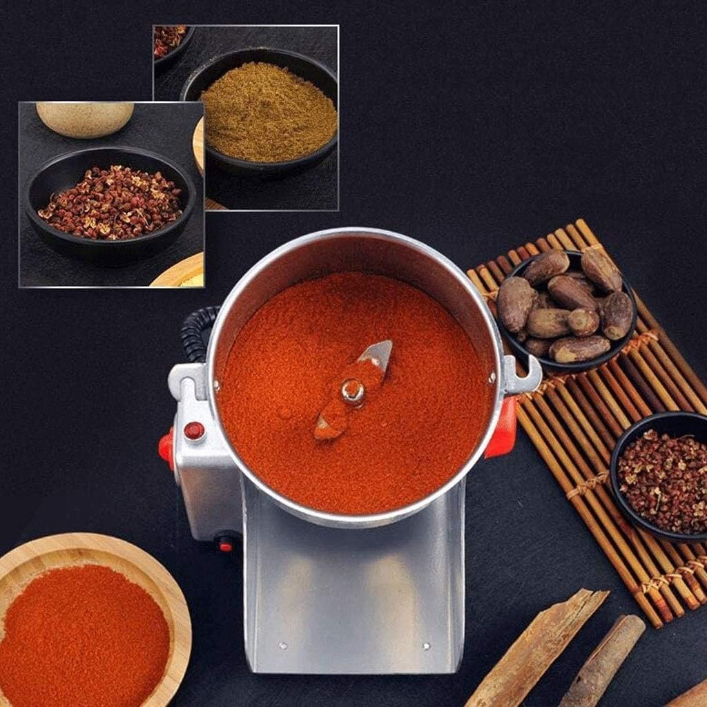 2500g Household Small Crusher, Electric Coffee Grinder, Grain Dry Grinder, Stainless Steel High-Power Spice Grinder, Fine Grinding Crusher