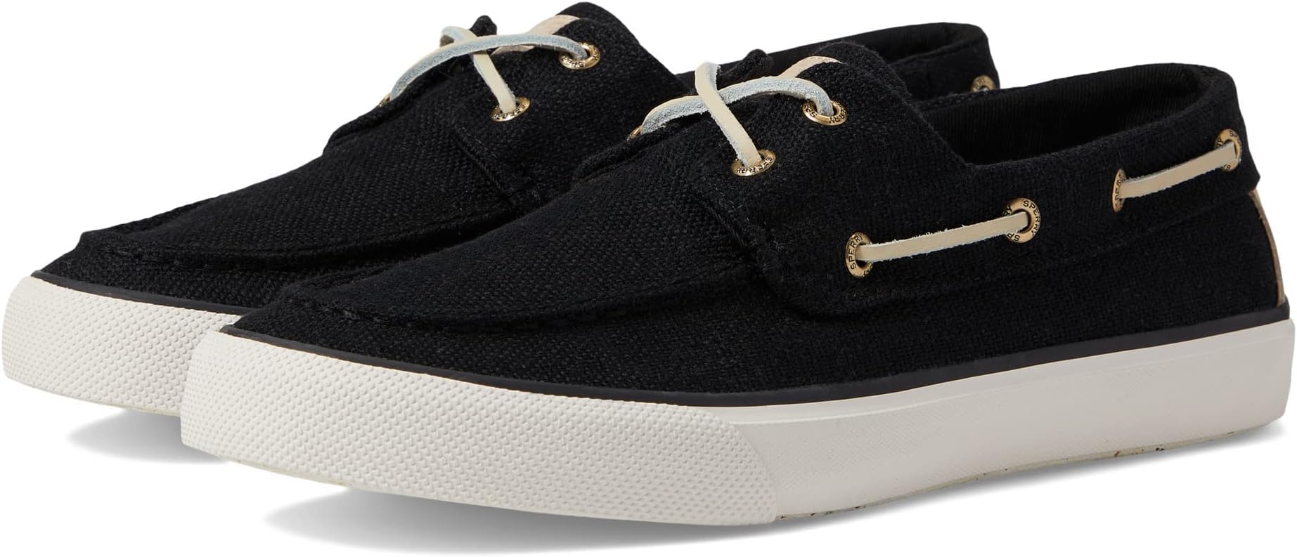 black sperry topsiders