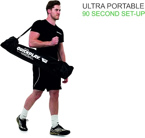 Miniatura 6 de QuickPlay Portable Handball Goal with Weighted Base Based on KICKSTER Technology  Quick Setup